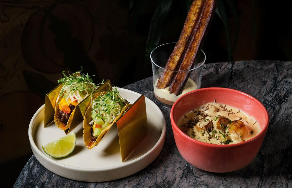 Сет ресторана Juan Cantina Espanola, Санкт-Петербург