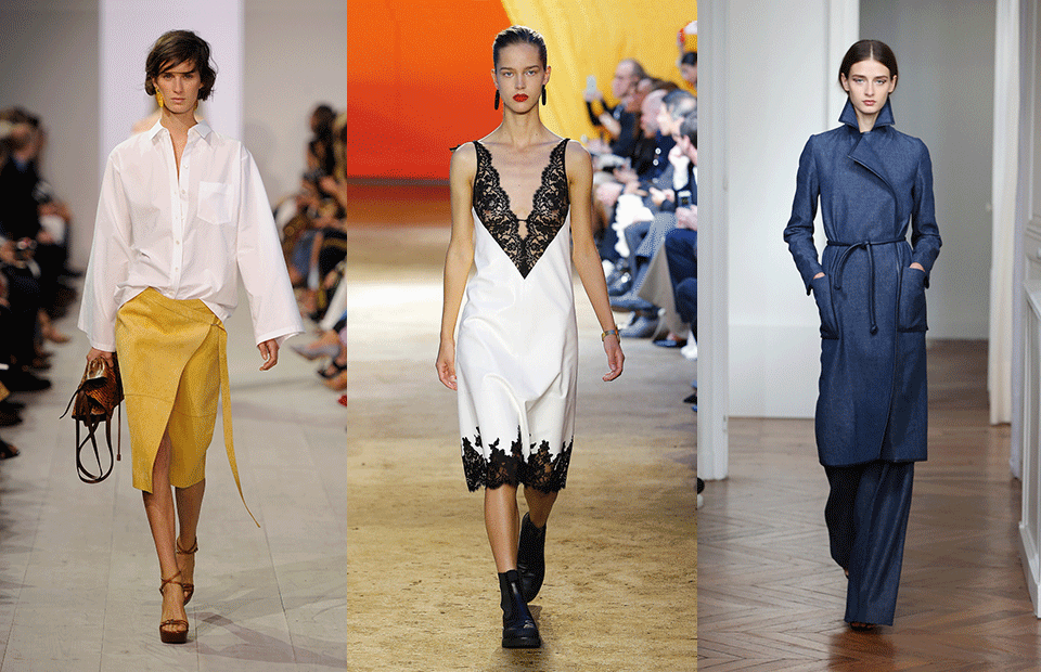 Фото: пресс-службы Michael Kors; Martingrant; Amanda Wakeley; Сeline; Chloe; Rochas