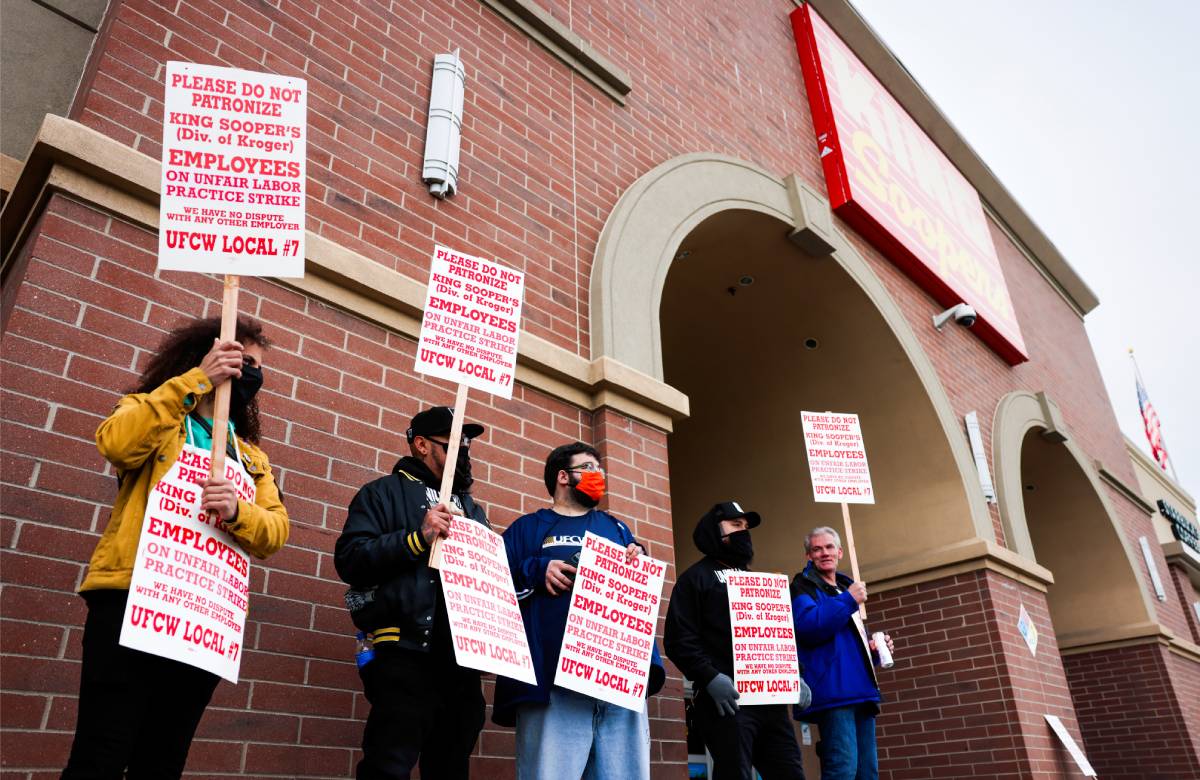 Более 8 тыс. работников сети супермаркетов Kroger объявили забастовку