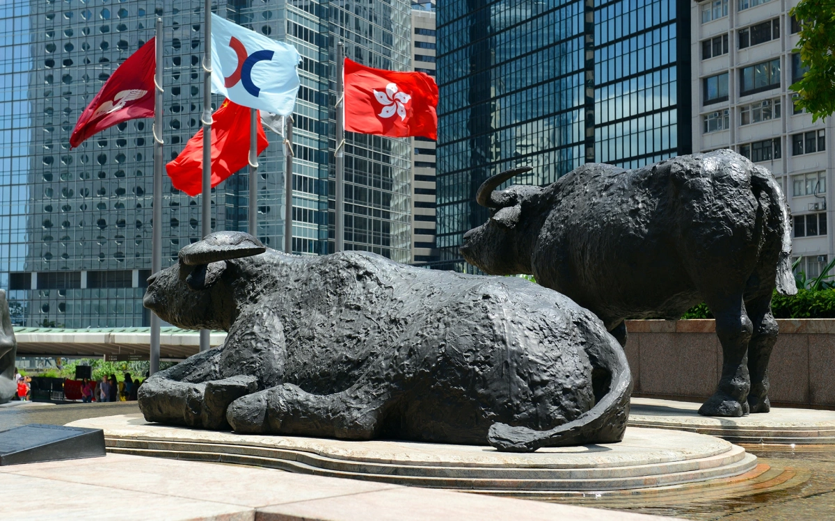 <p>Гонконгская биржа</p>