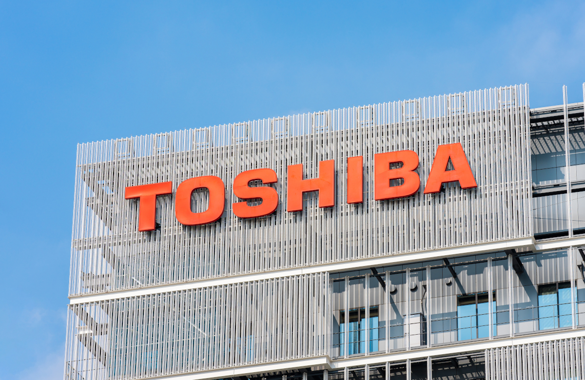 Акции Toshiba выросли на 3,5% на фоне разработки нового бизнес-плана