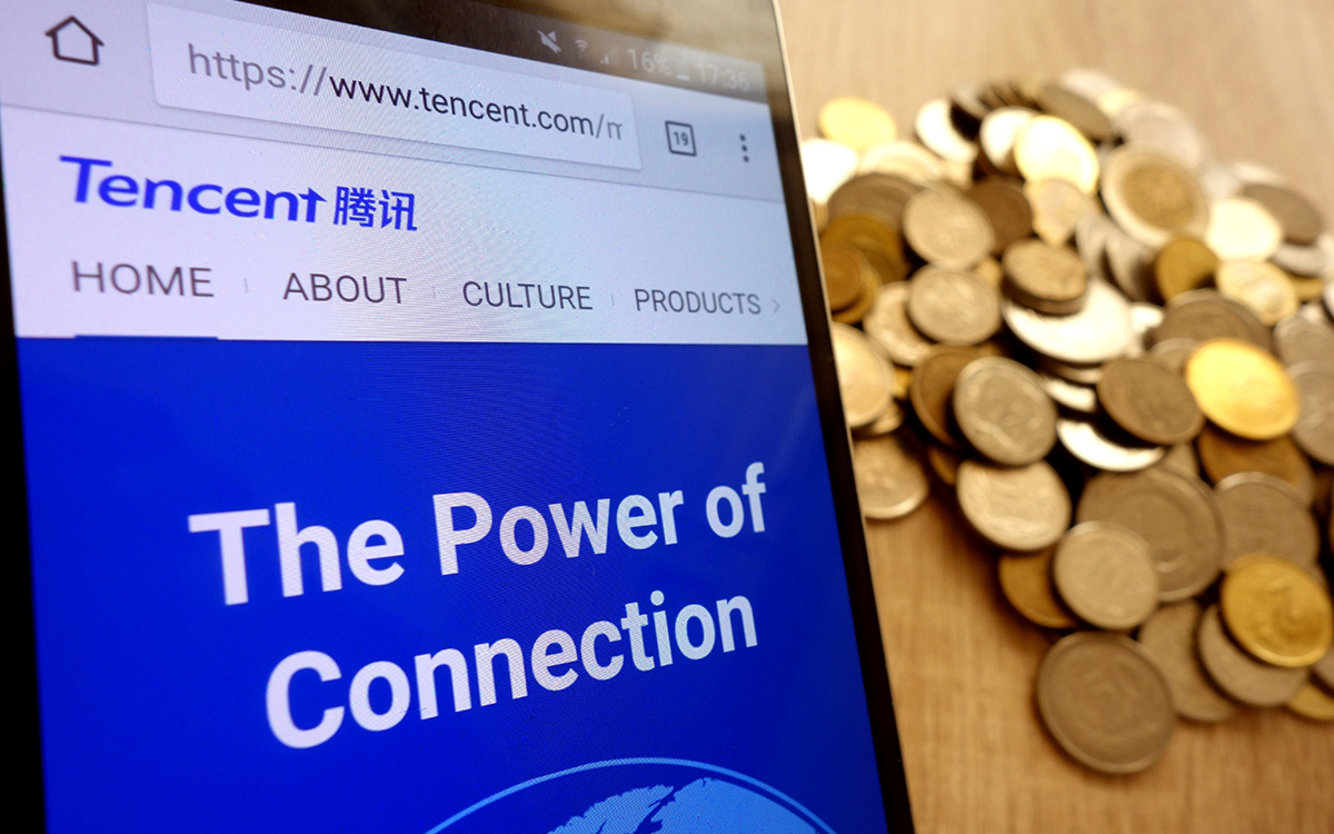 Квартальная прибыль Tencent взлетела на 175%