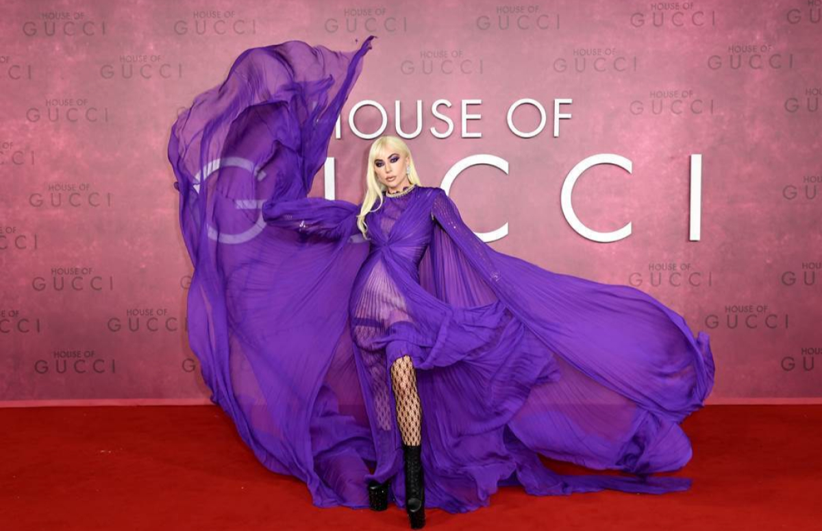 Леди Гага на премьере фильма «Дом Gucci» в Лондоне
