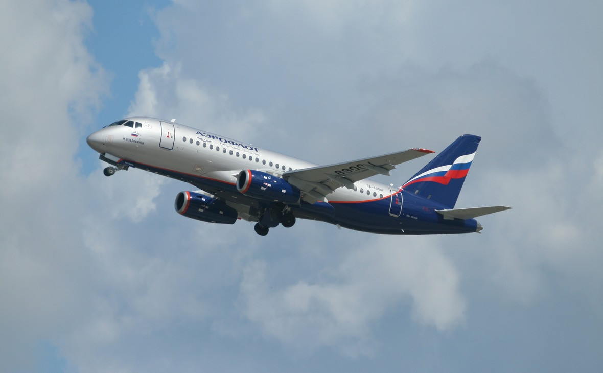 Sukhoi Superjet 100 компании &laquo;Аэрофлот&raquo;