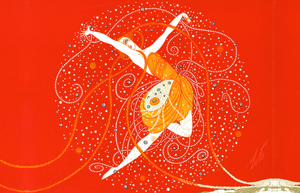 Фрагмент обложки для журнала «Harper’s Bazar», 1923 г.