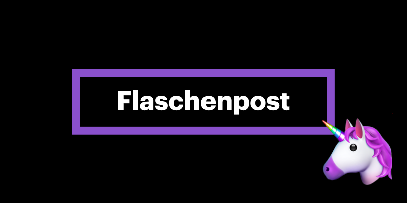 Прогулка с единорогами: немецкий Flaschenpost доставит напитки за 2 часа