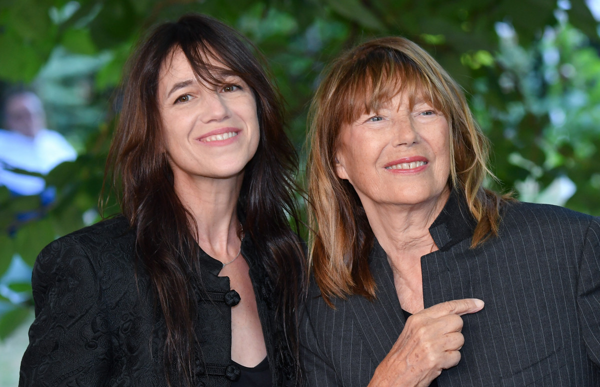 Шарлотта Генсбур и Джейн Биркин на Фестивале франкофонного кино в Ангулеме, август 2021