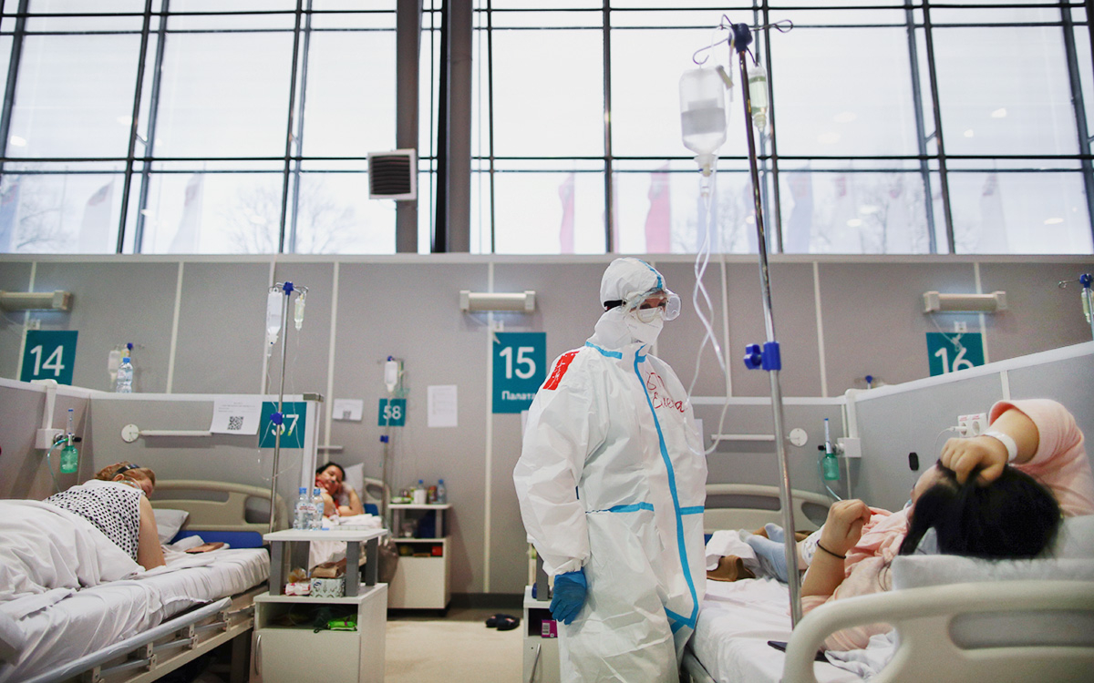 В России за сутки выявили 8,8 тыс. новых случаев коронавируса