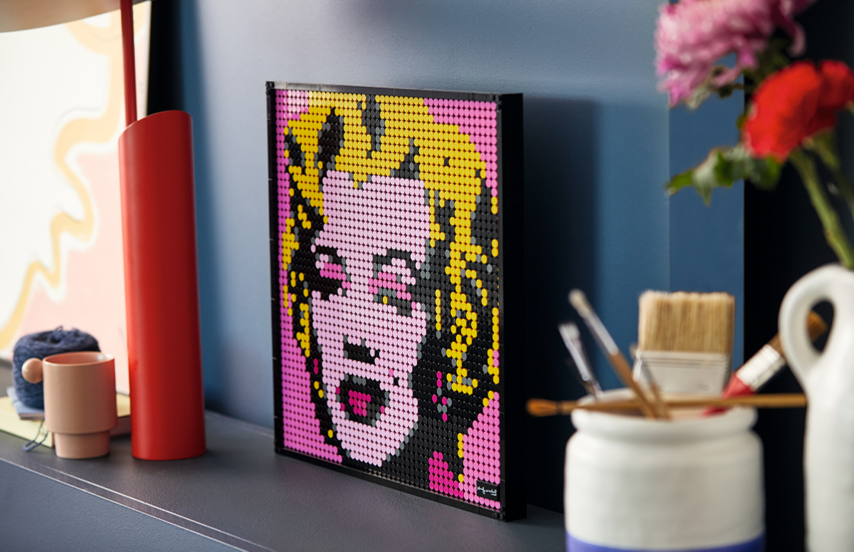 Набор Andy Warhol's Marilyn Monroe, LEGO Art