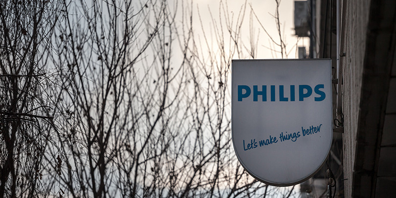 Акции Philips падают на 11% на фоне опасений FDA из-за аппаратов ИВЛ