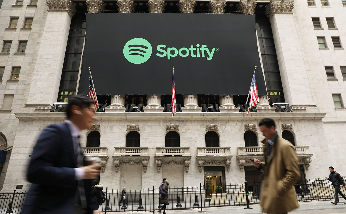 Spotify вырос на 4% на новостях о контракте с Universal Music