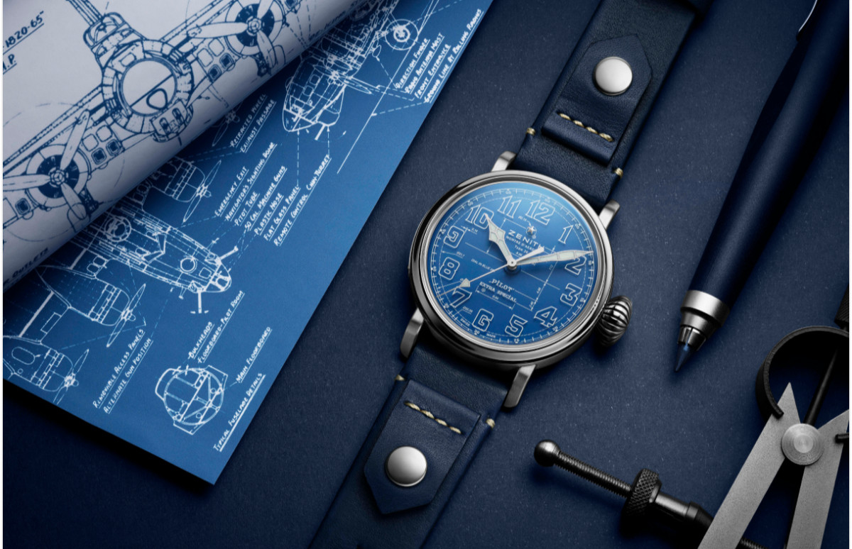 Хронограф Pilot Type 20 Blueprint, Zenith