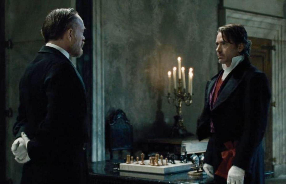 Кадр из фильма «Шерлок Холмс: игра теней»