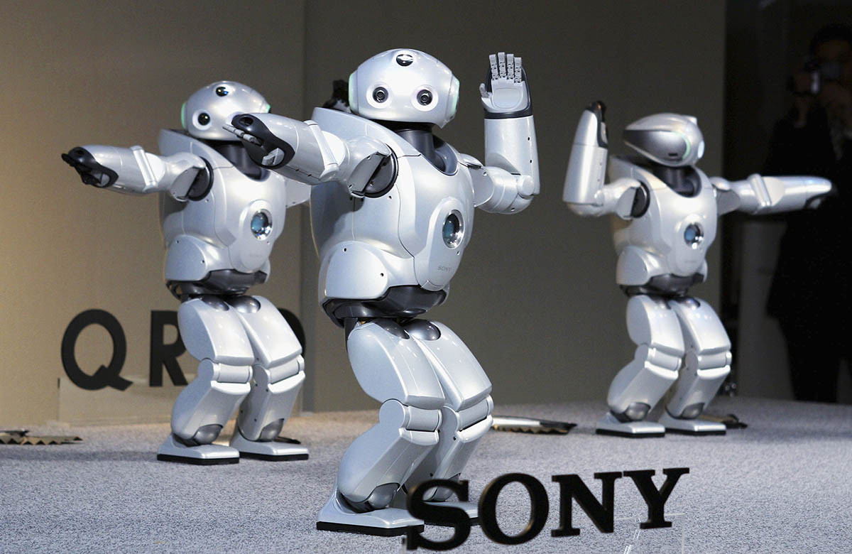 Sony будет использовать роботов для производства бытовой техники
