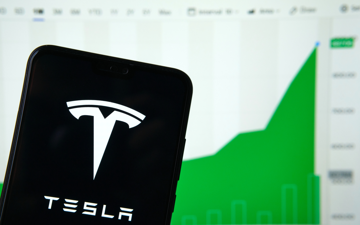 Акции Tesla ускорили рост до 12% после начала основных торгов в США
