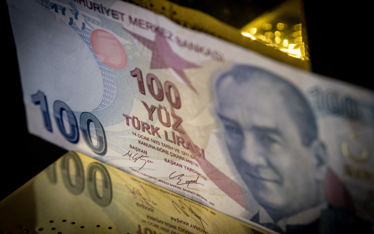 Турецкая лира упала до минимума за год по отношению к рублю на Мосбирже