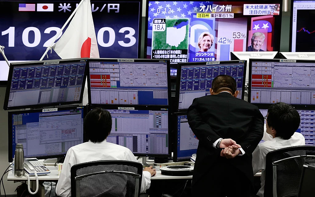 Японский индекс Nikkei 225 показал рекордный прирост за год