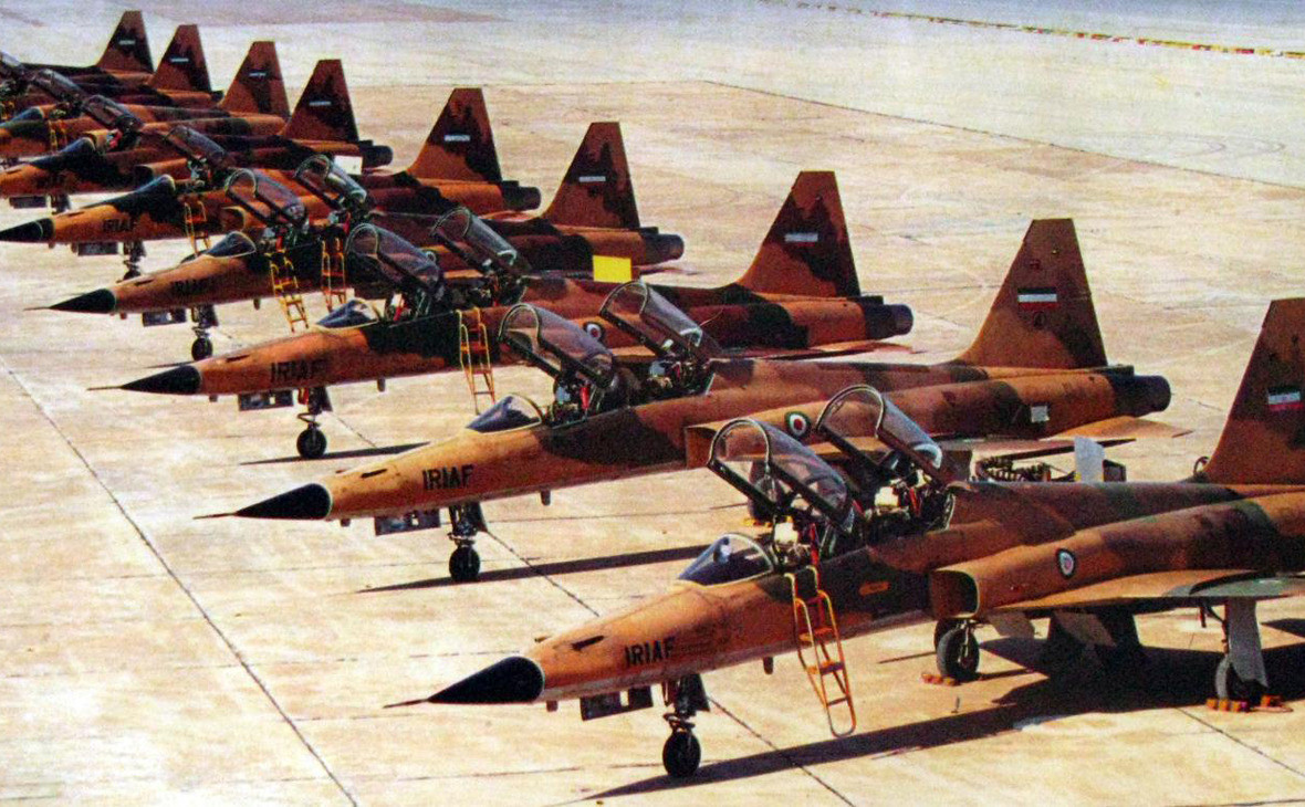 Самолеты иранских военно-воздушных сил во время ирано-иракской войны