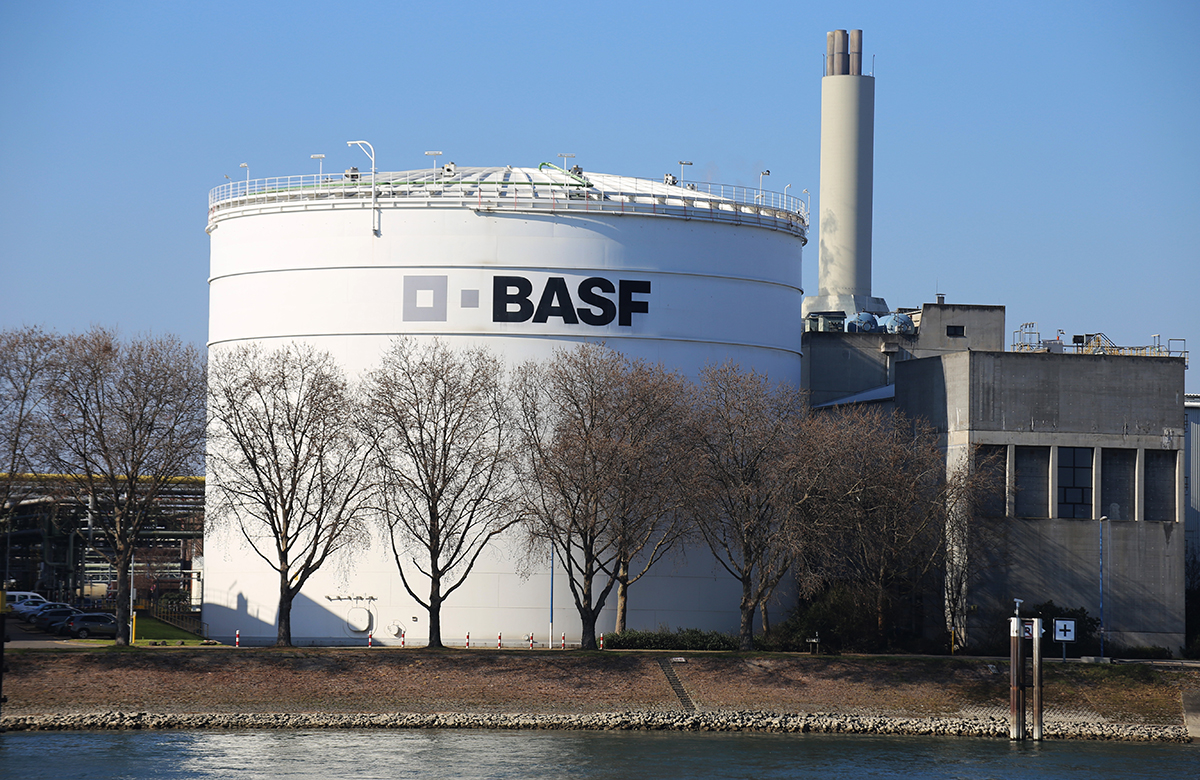 BASF сократила производство аммиака в Германии и Бельгии из-за цен на газ