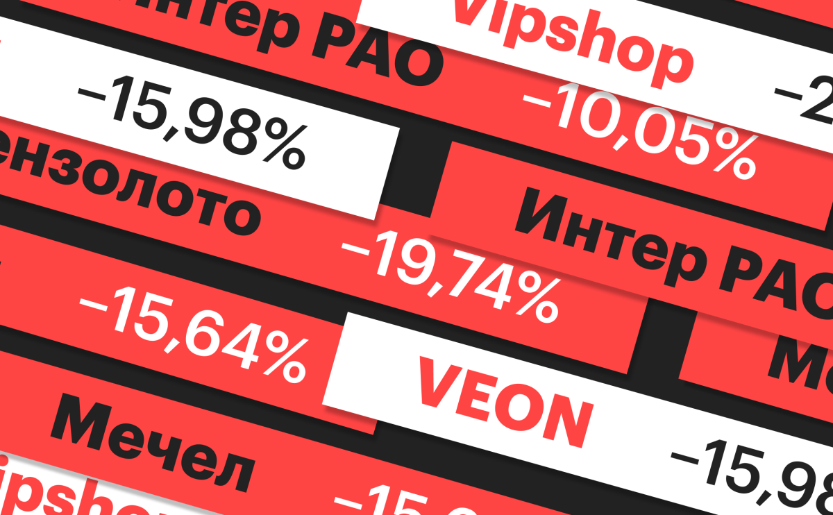 От Vipshop из КНР до российских золотых приисков: 10 худших акций августа