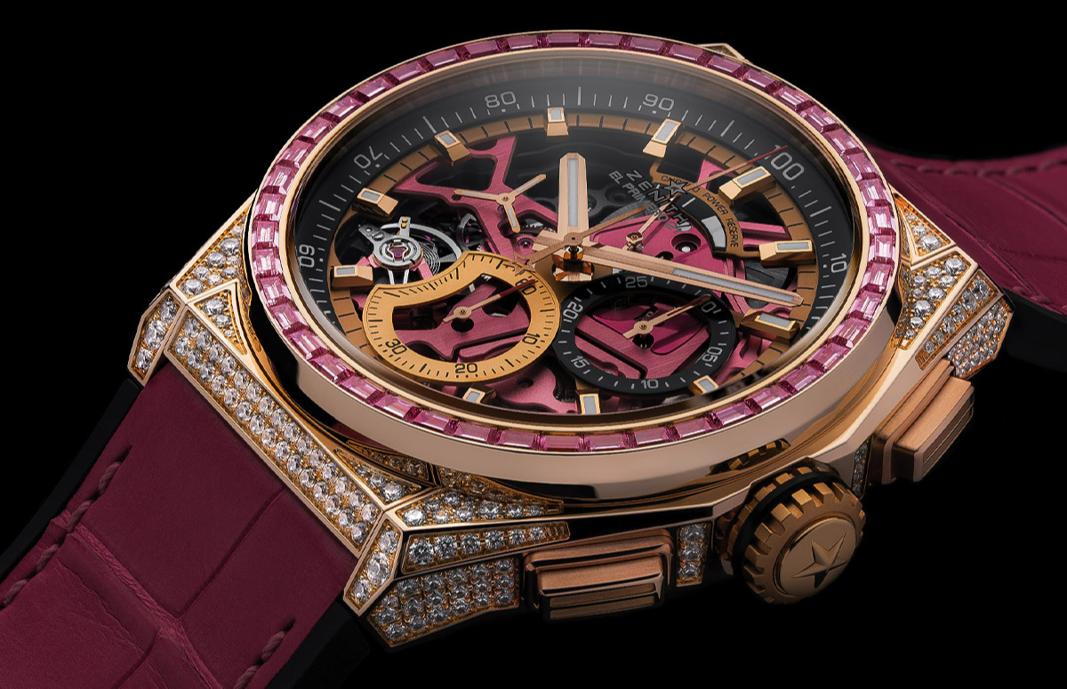 Часы Defy 21 Pink Edition, Zenith