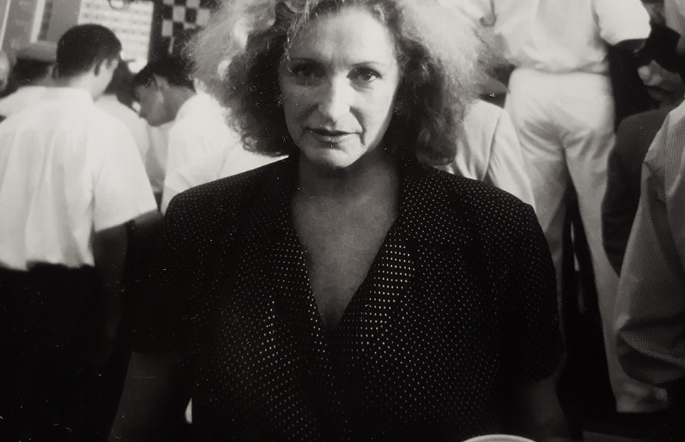 Жаки Рейналь на снимке неизвестного автора, Нью-Йорк, 1992