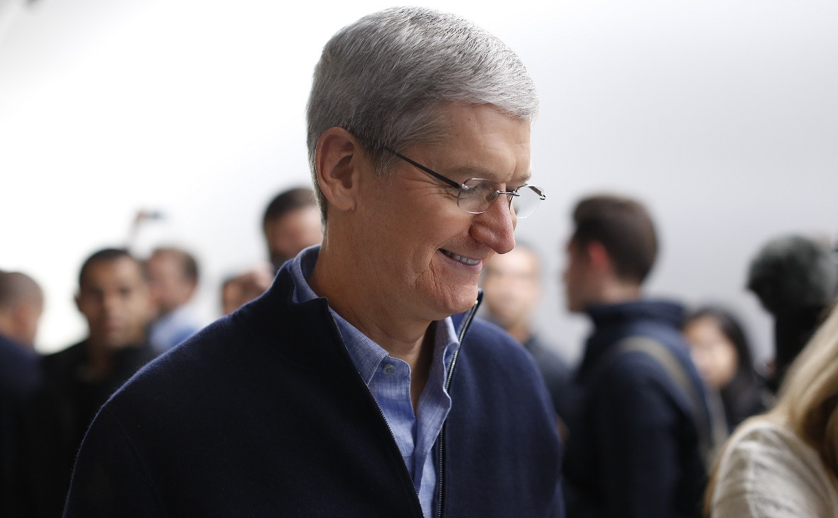 Тим Кук получит от Apple крупный пакет акций впервые с 2011 года