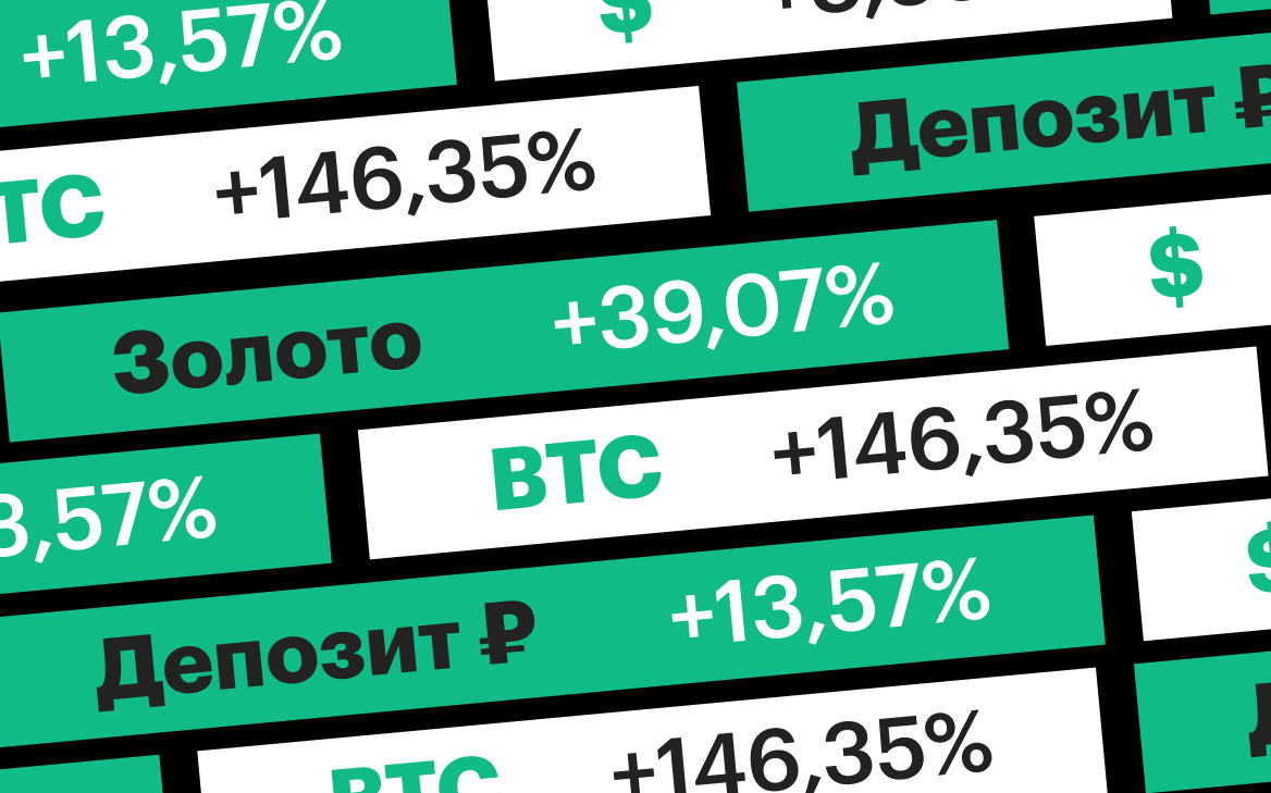 От депозита до биткоина: какой актив оказался самым прибыльным в 2024-м