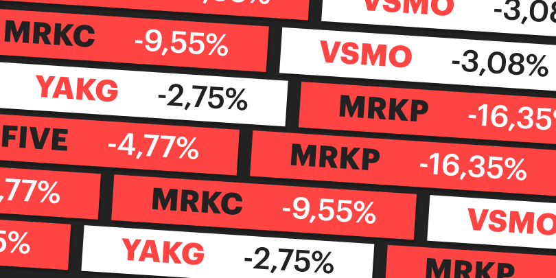 Топ отстающих: 8 худших российских акций за первый квартал 2023 года