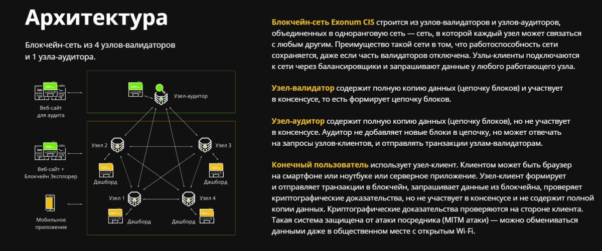 В чем особенности фреймворка exonum от bitfury group