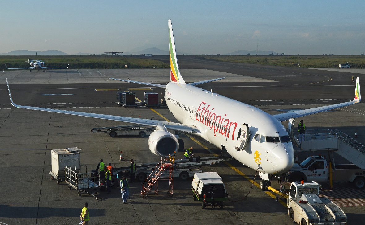 <p>Boeing 737 &laquo;Эфиопских авиалиний&raquo;</p>
