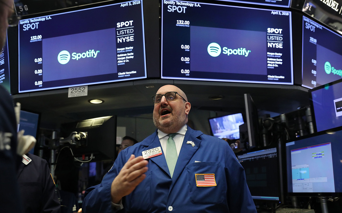 Акции Spotify упали на 26% на фоне слабого прогноза на первый квартал