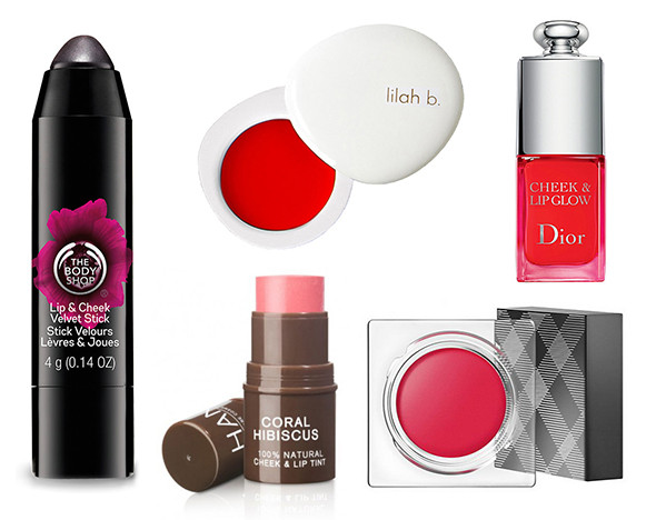 Фото: Пресс-материалы Cheek & Lip Glow Dior, Han Skin Care Cosmetics, Burberry, Lilah B, The Body Shop