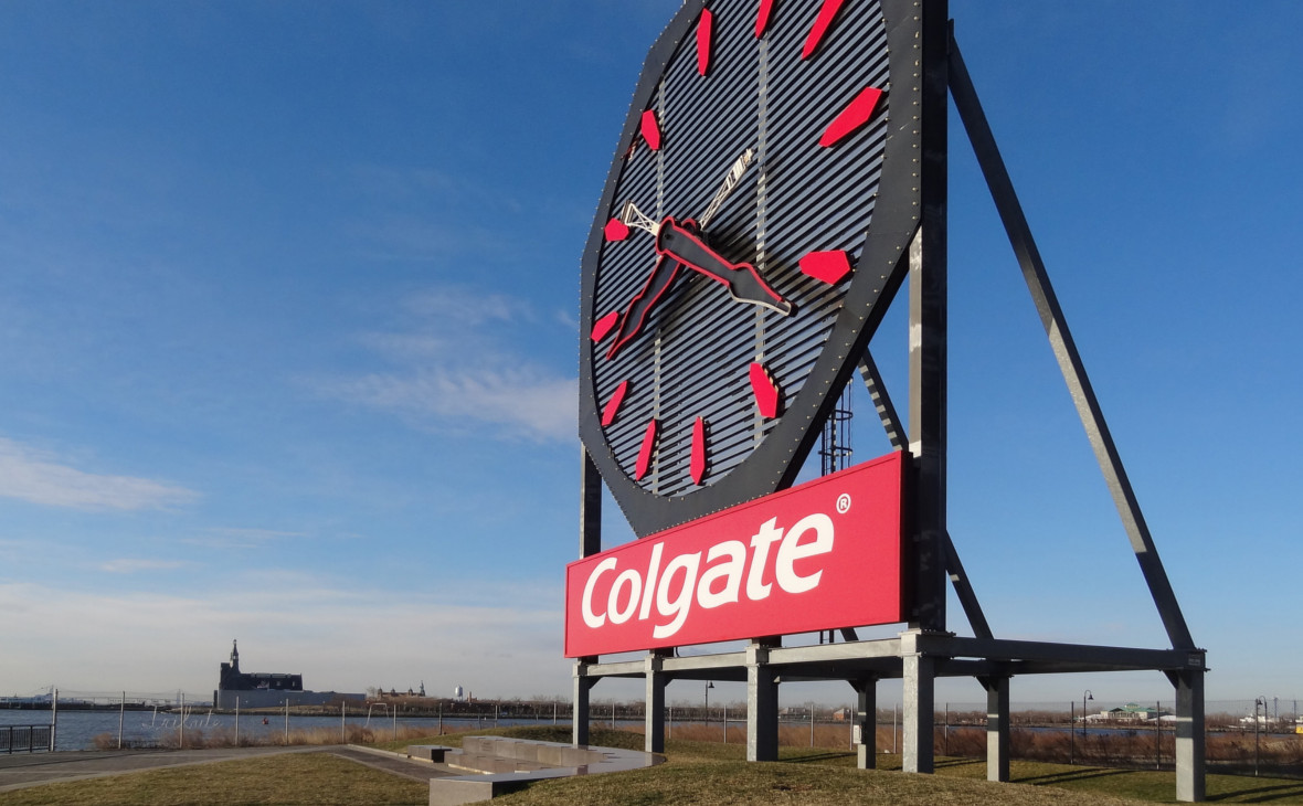 <p>Colgate Clock в&nbsp;Джерси-Сити, США</p>
