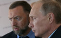Олег Дерипаска и Владимир Путин (слева направо)