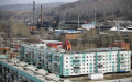 Вид на Гурьевский металлургический завод