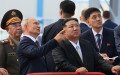 Владимир Путин и Ким Чен Ын во время осмотра территории космодрома Восточный в Амурской области
