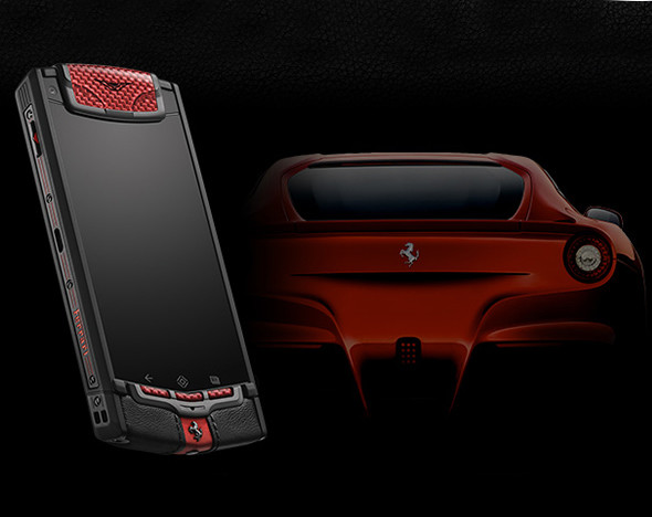 Удивительный телефон-машина Ferrari F599 !