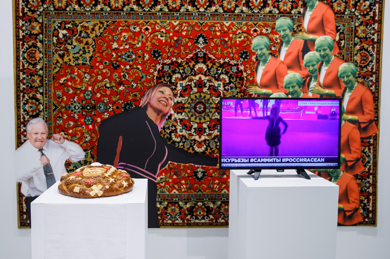 «Танцуют все!», инсталляция Романа Мокрова