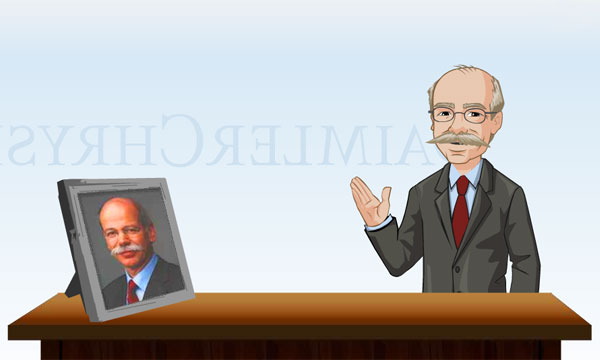 Дитер Цетше стал мультипликационным героем