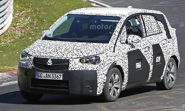 Новое поколение Opel Meriva сделают похожим на кроссовер