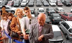 На иномарки снова выстраиваются очереди