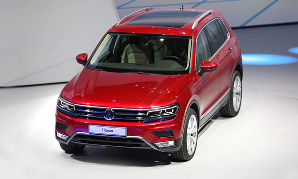 Новый Volkswagen Tiguan получил гибридную версию