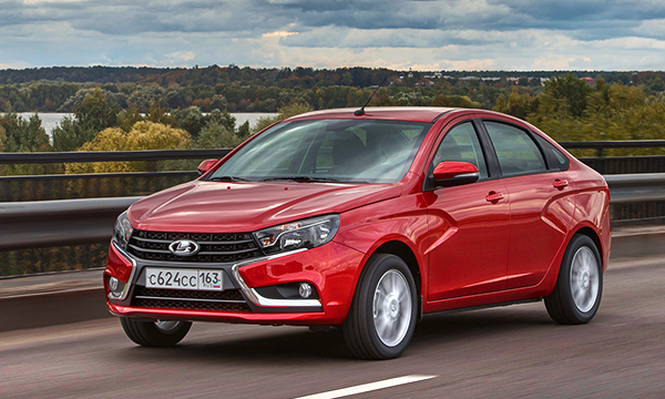 В Европе Lada Vesta обогнала по популярности BMW X3