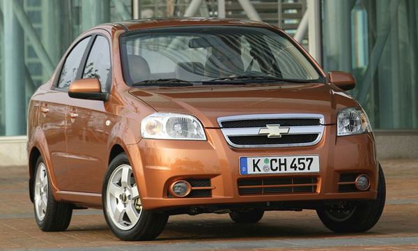 Новый седан Chevrolet Aveo