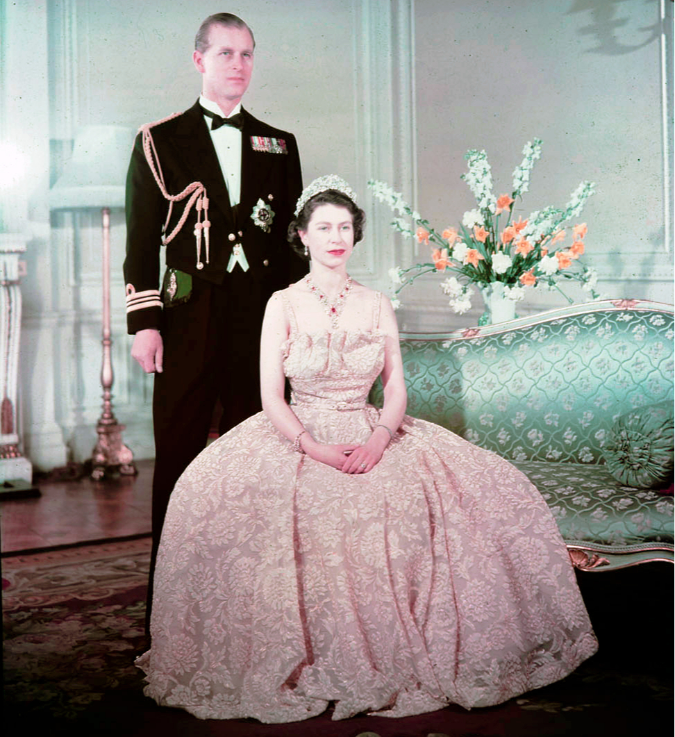 Принцесса Елизавета и герцог Эдинбургский в 1950 году