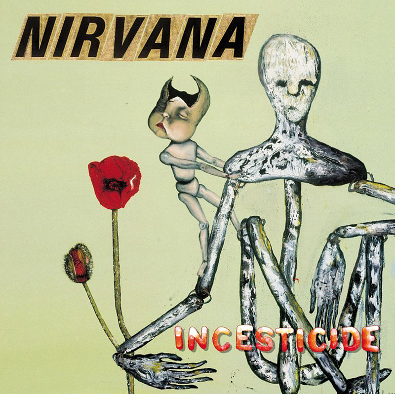 Обложка альбома Incesticide группы Nirvana