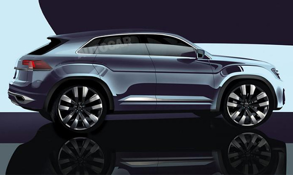 Новый Tiguan Coupe получит 300-сильный мотор