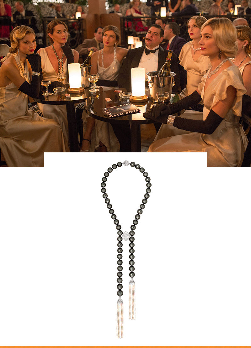 Ожерелье «Perles de Nuit», ожерелье «Symphony» и «Franges Swing», Chanel Fine Jewelry