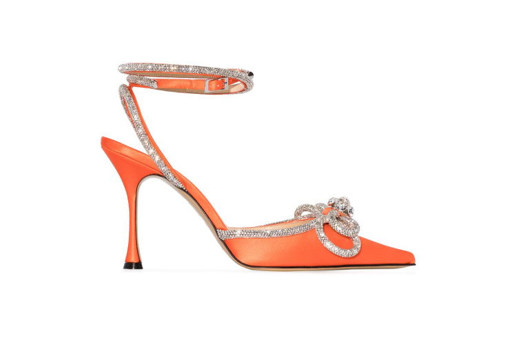 Mach & Mach Double Bow 110, 82 128 руб. (farfetch.com)